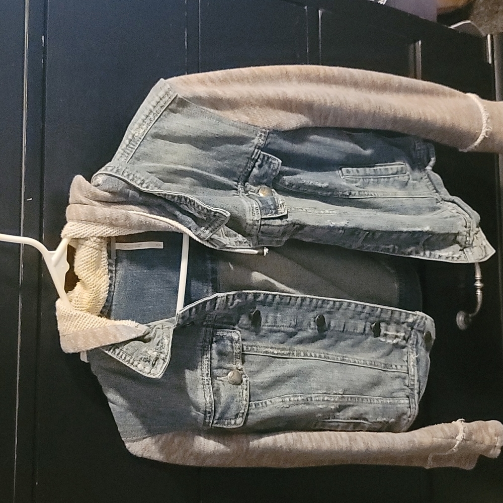 Free people womens jean jacket